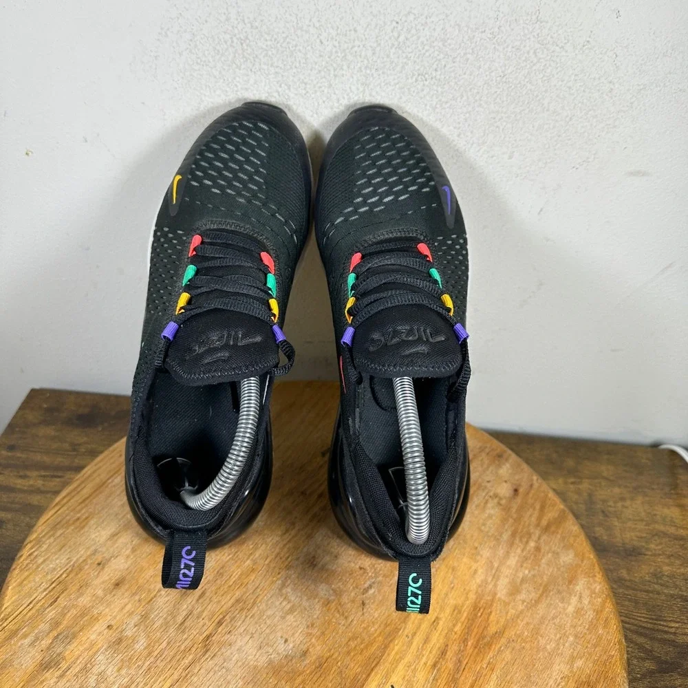 Nike Air Max 270 Game Change Black Multi Shoes Size 8.5 CJ6960-001